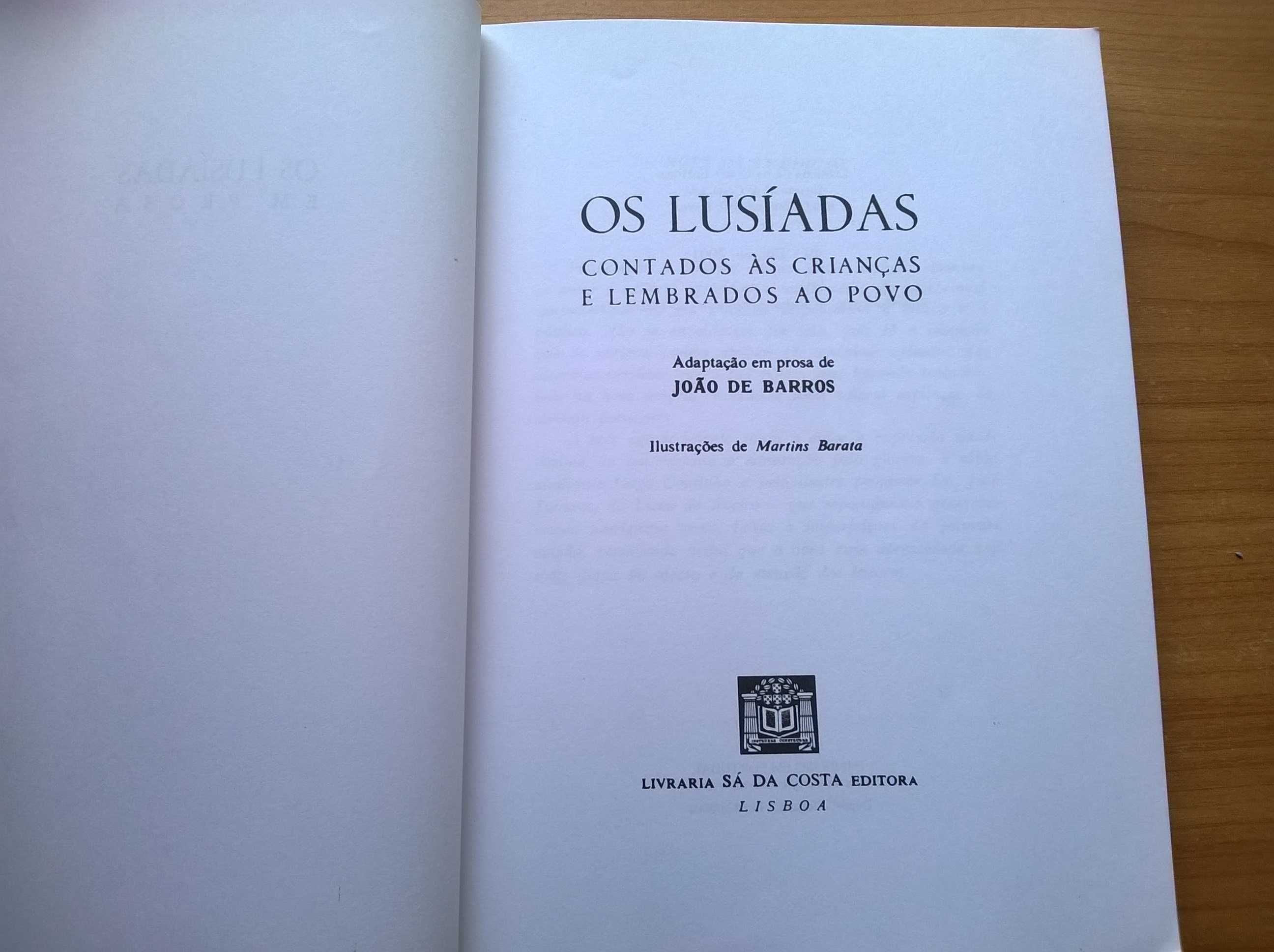 Os Lusíadas, Contados às Crianças e Lembrados Ao Povo