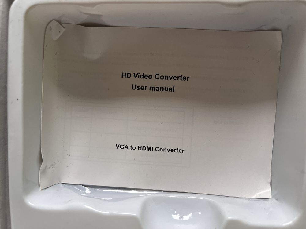 Konwerter VGA do HDMI