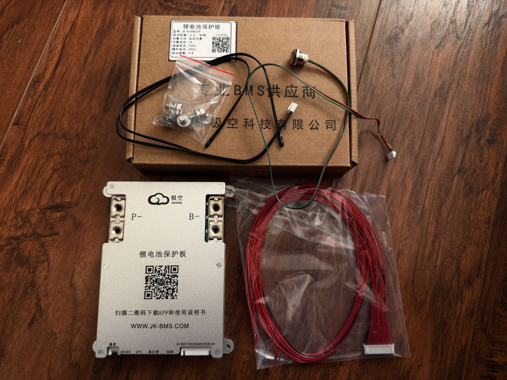 Smart BMS JIKONG БМС 150-200А 3S 4S 8S 20S Екран Jikong