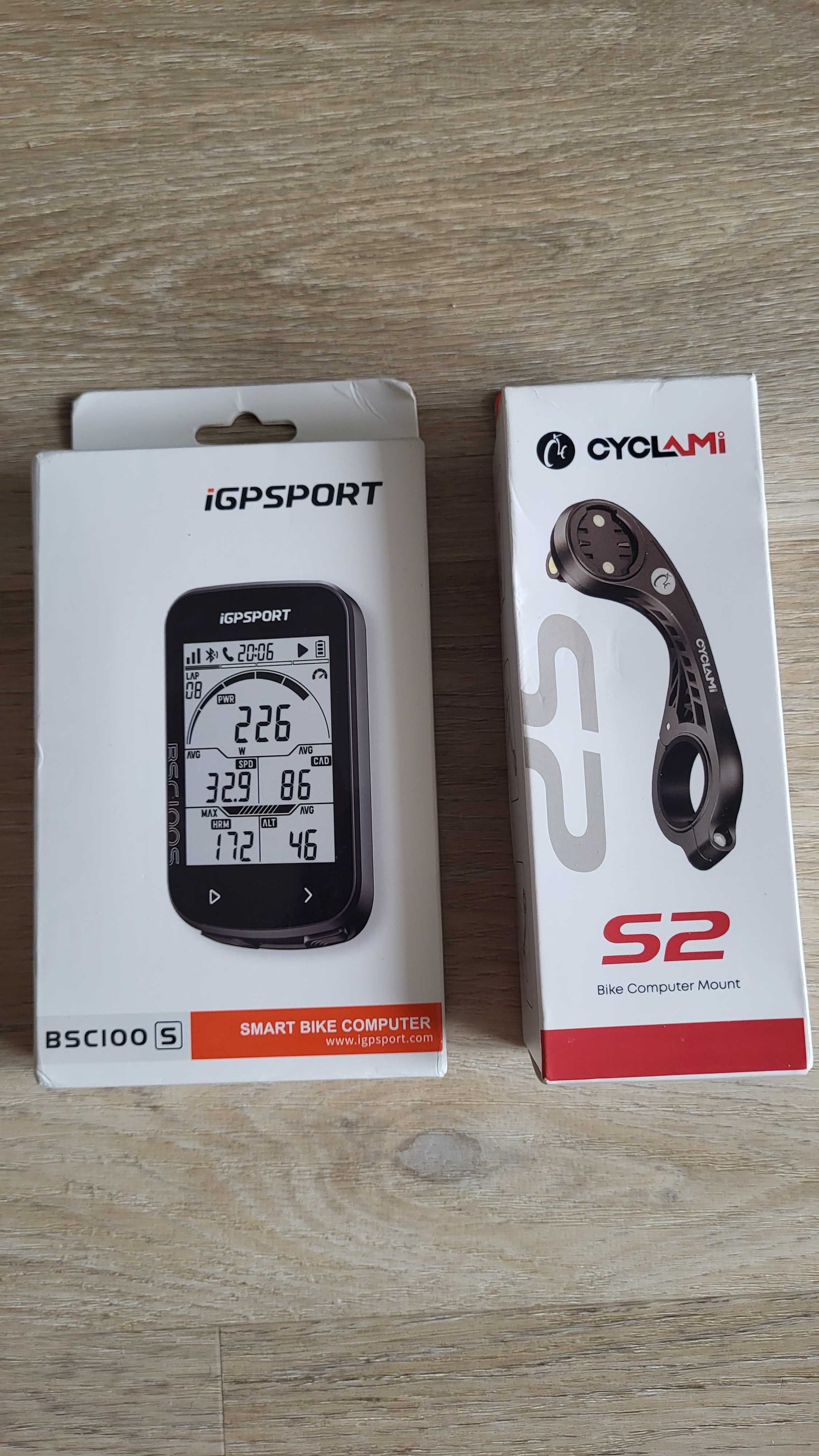 Licznik rowerowy nawigacja GPS Igpsport BSC100+ uchwyt