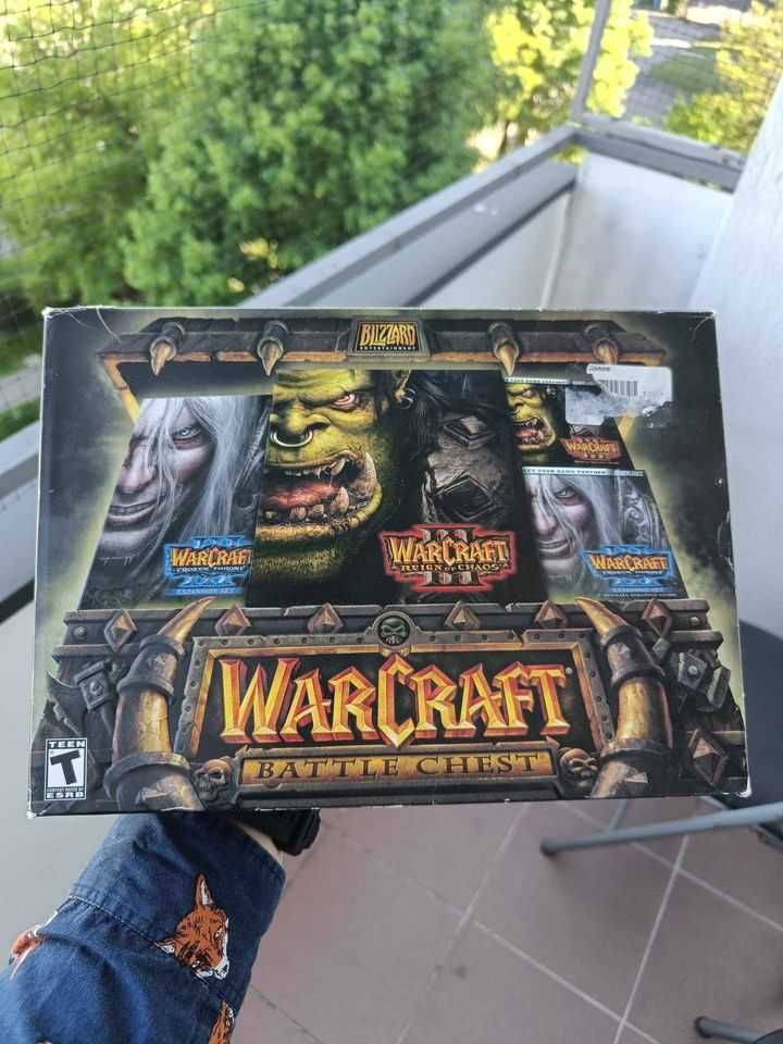GRA Warcraft III 3 Battle Chest Blizzard wow CD retro