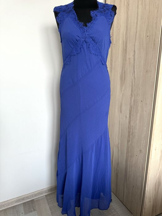 Bodyflirt szyfonowa sukienka maxi Koronka