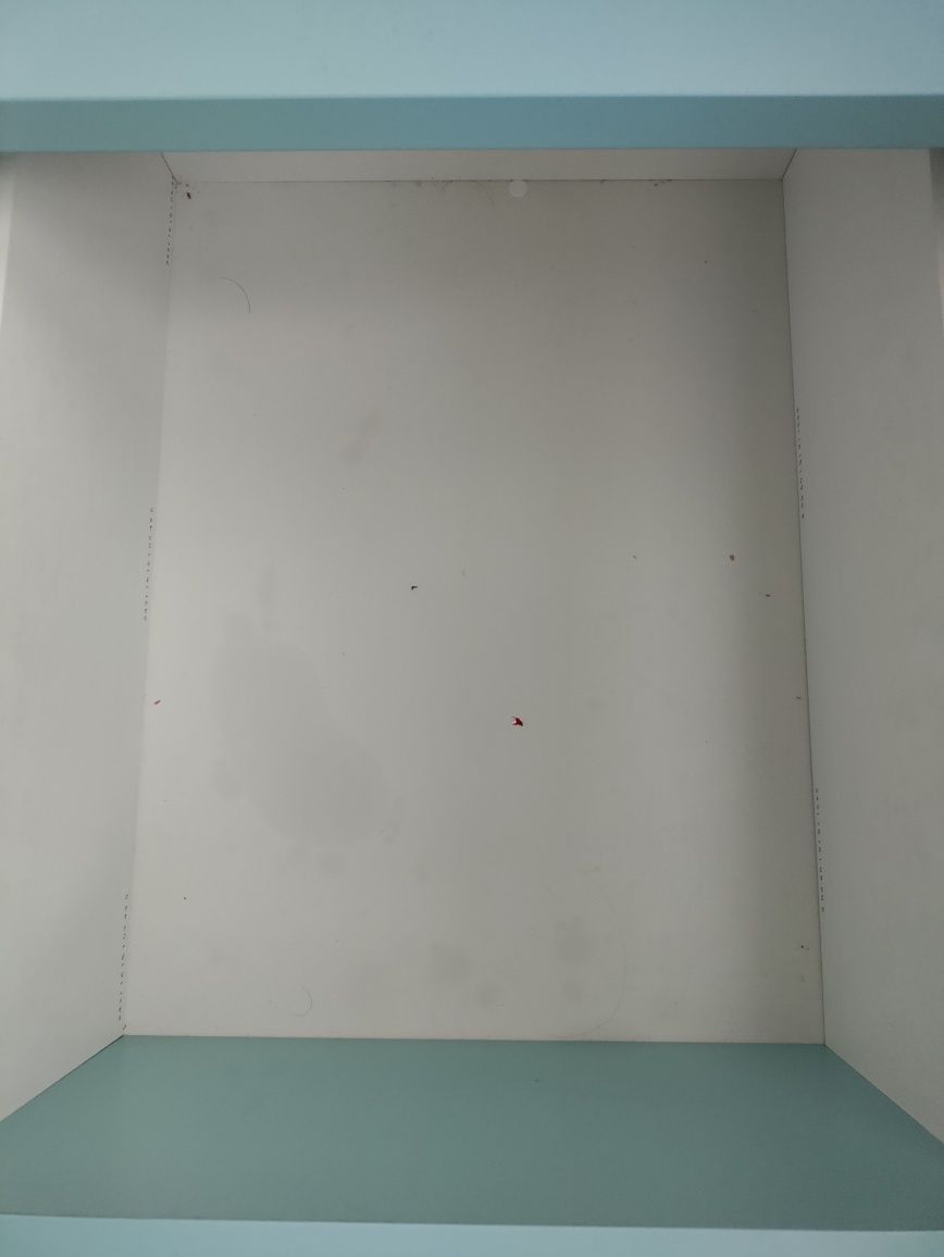 Szafka nocna MALM IKEA niebieska