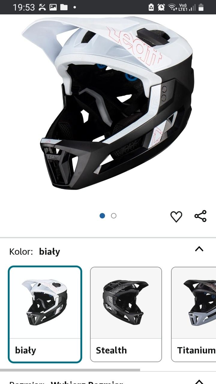 Kask lealt Helmut MTB 3.0v23 rozmiar S 51-55cm