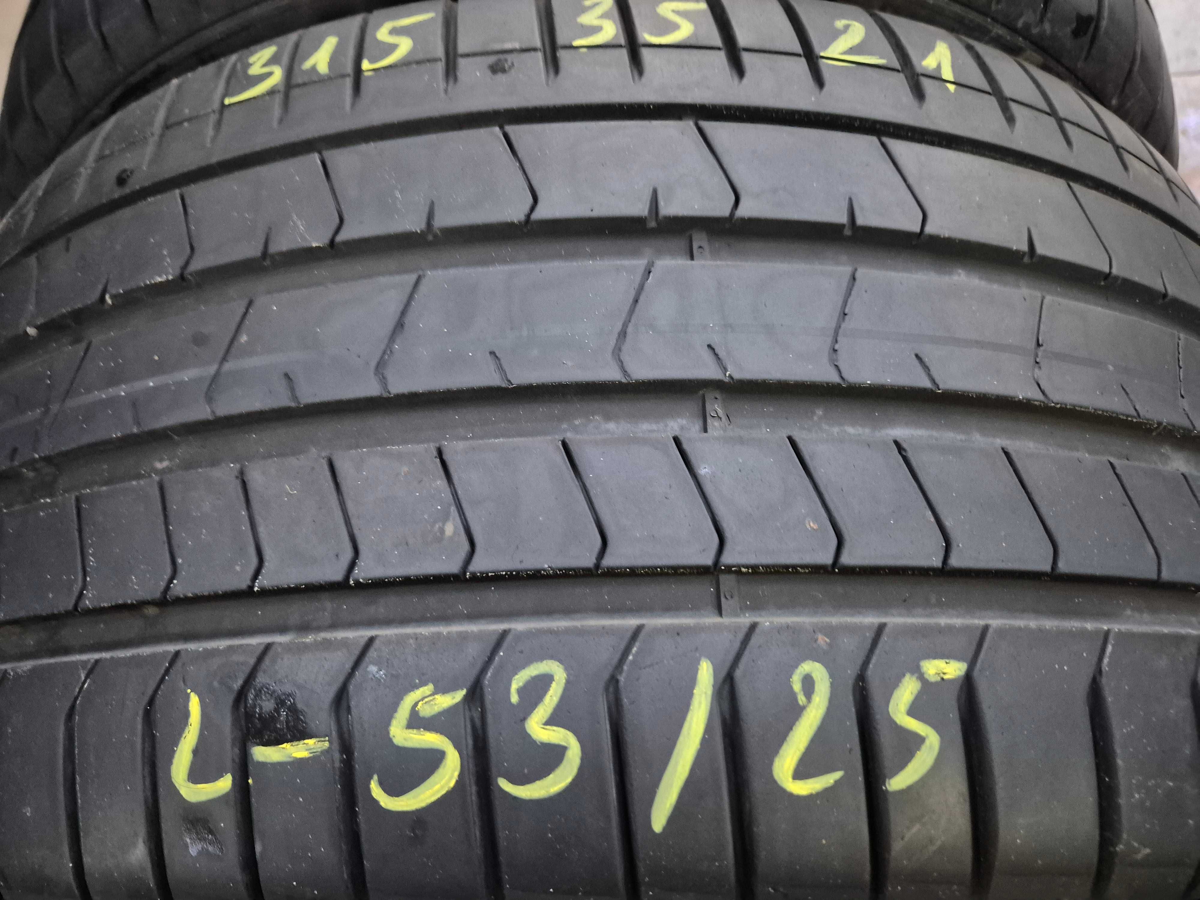 275/40r21 315/35r21 * RSC PZ4 (L53/25)007 4szt 6mm 20r PIRELLI Pzero