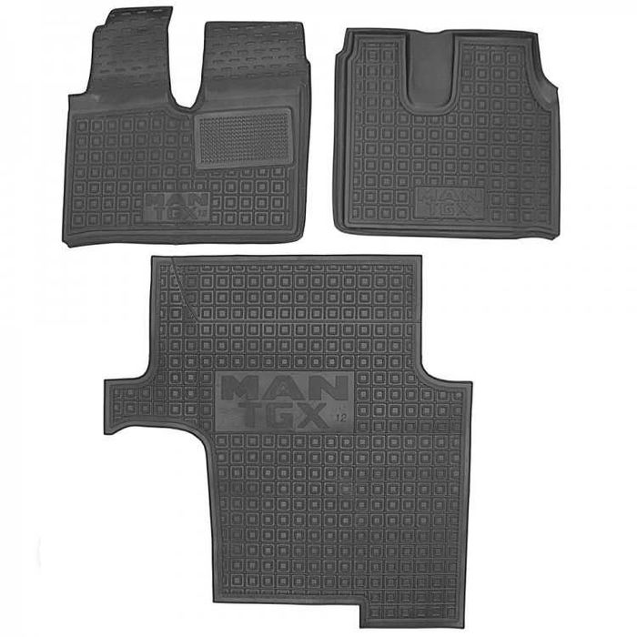 коврики MAN TGA / TGX 2007-2012 /TGX 2017+ Грузовики автогум резиновые