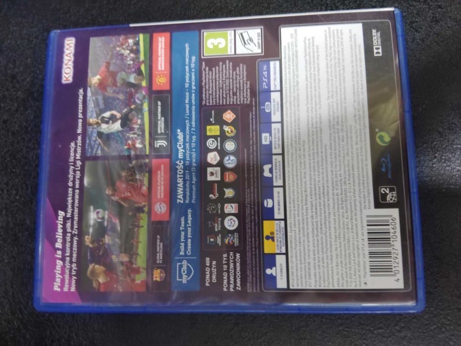 Pro Evolution Soccer 2020 PS4 gra po Angielsku PES piłka nożna