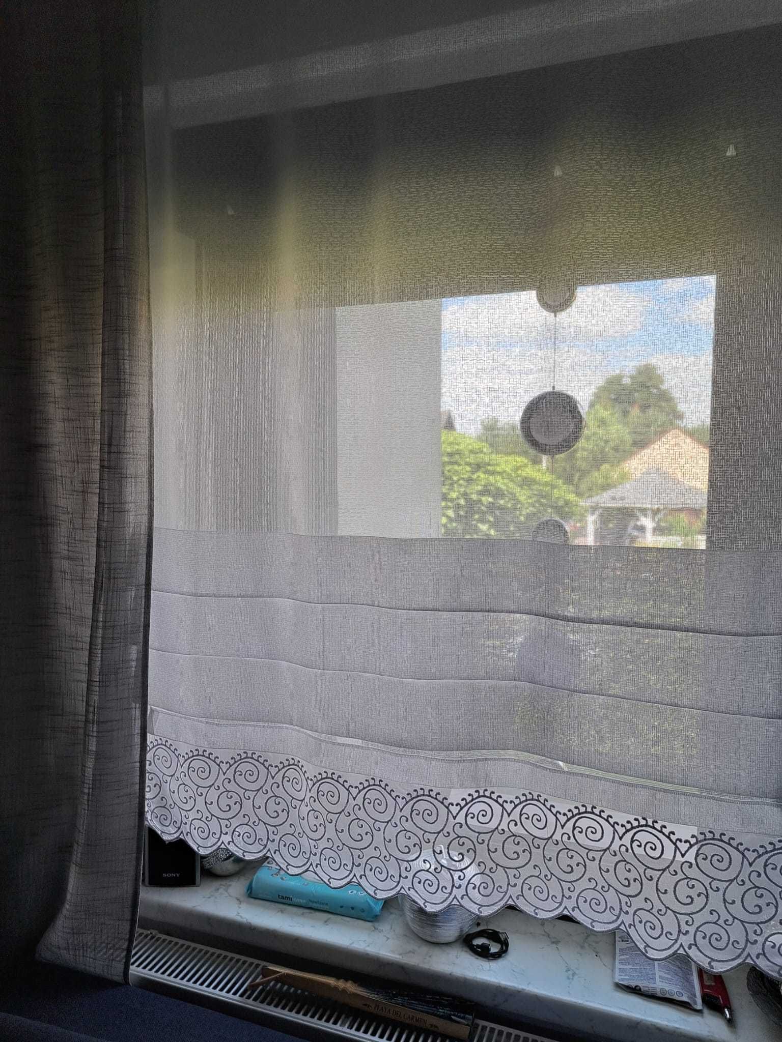 Roleta rzymska z haftem/Panel/Firana
