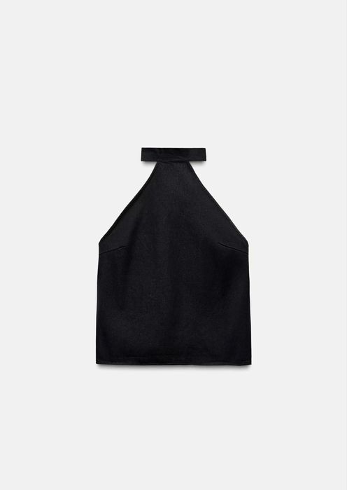 Топ zara джинсовий