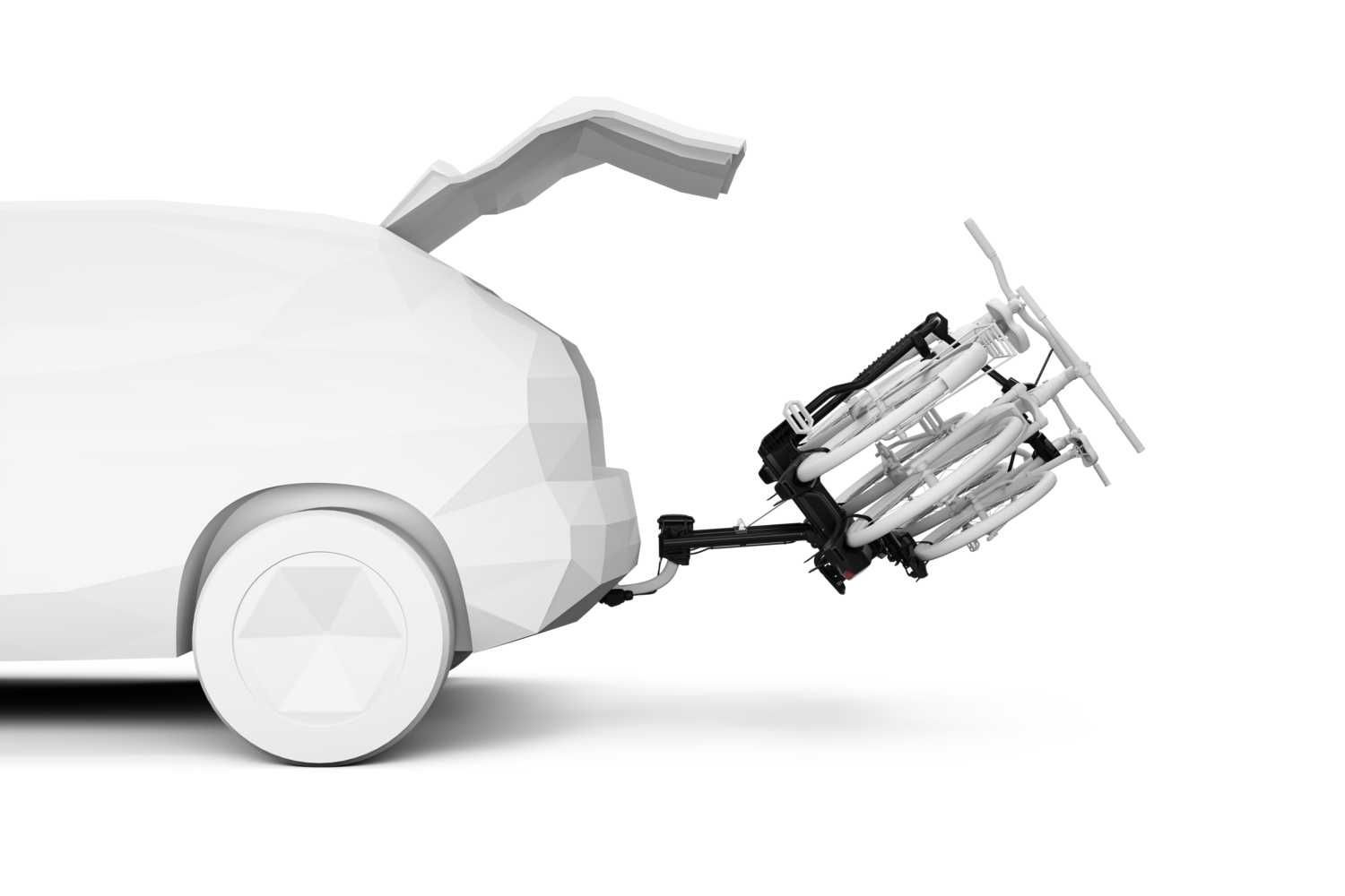 Thule EasyFold 3 bagażnik na hak na 2 rowery model 2025