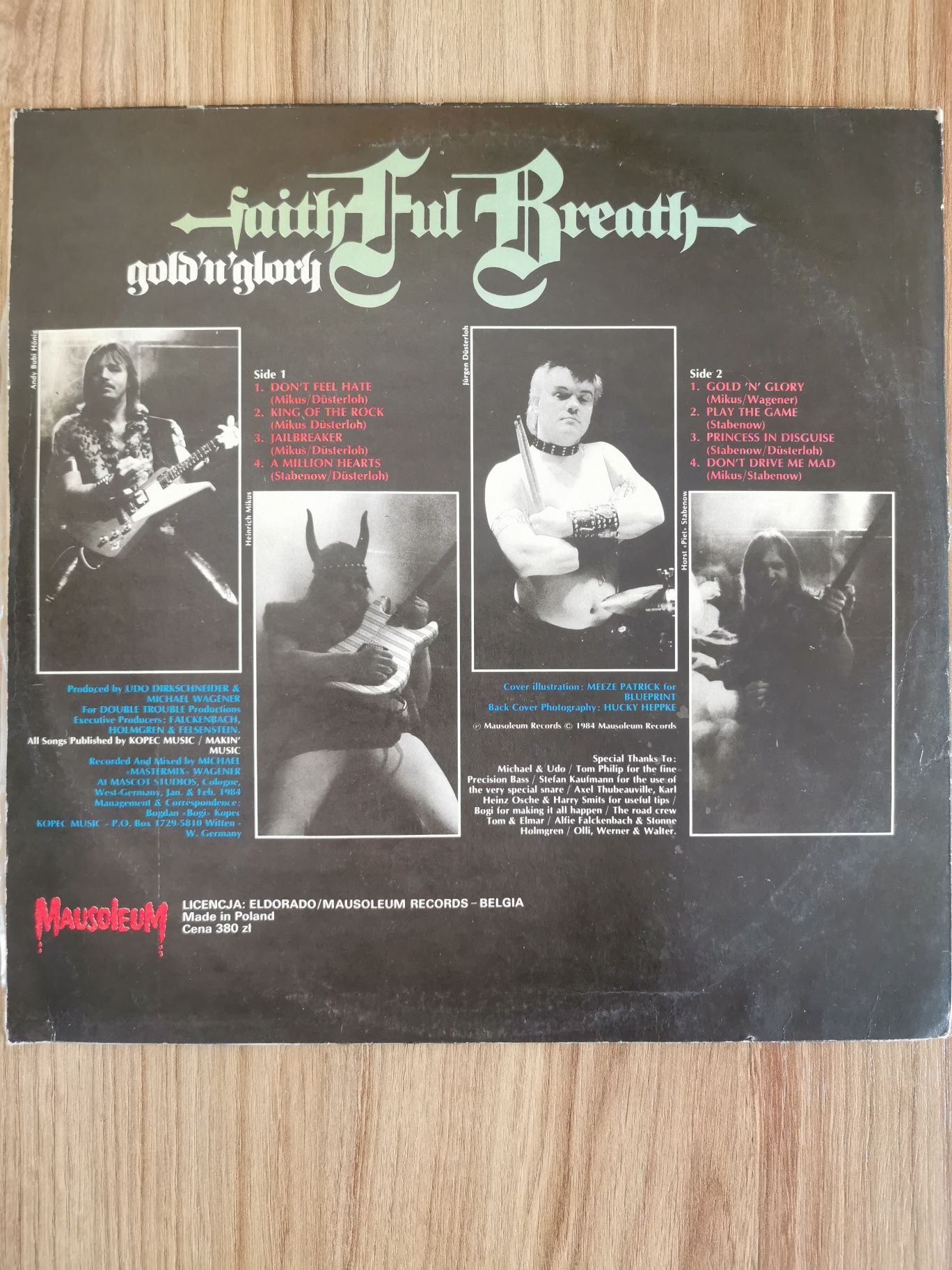 VINYL faithFul Breath gold'n'glory