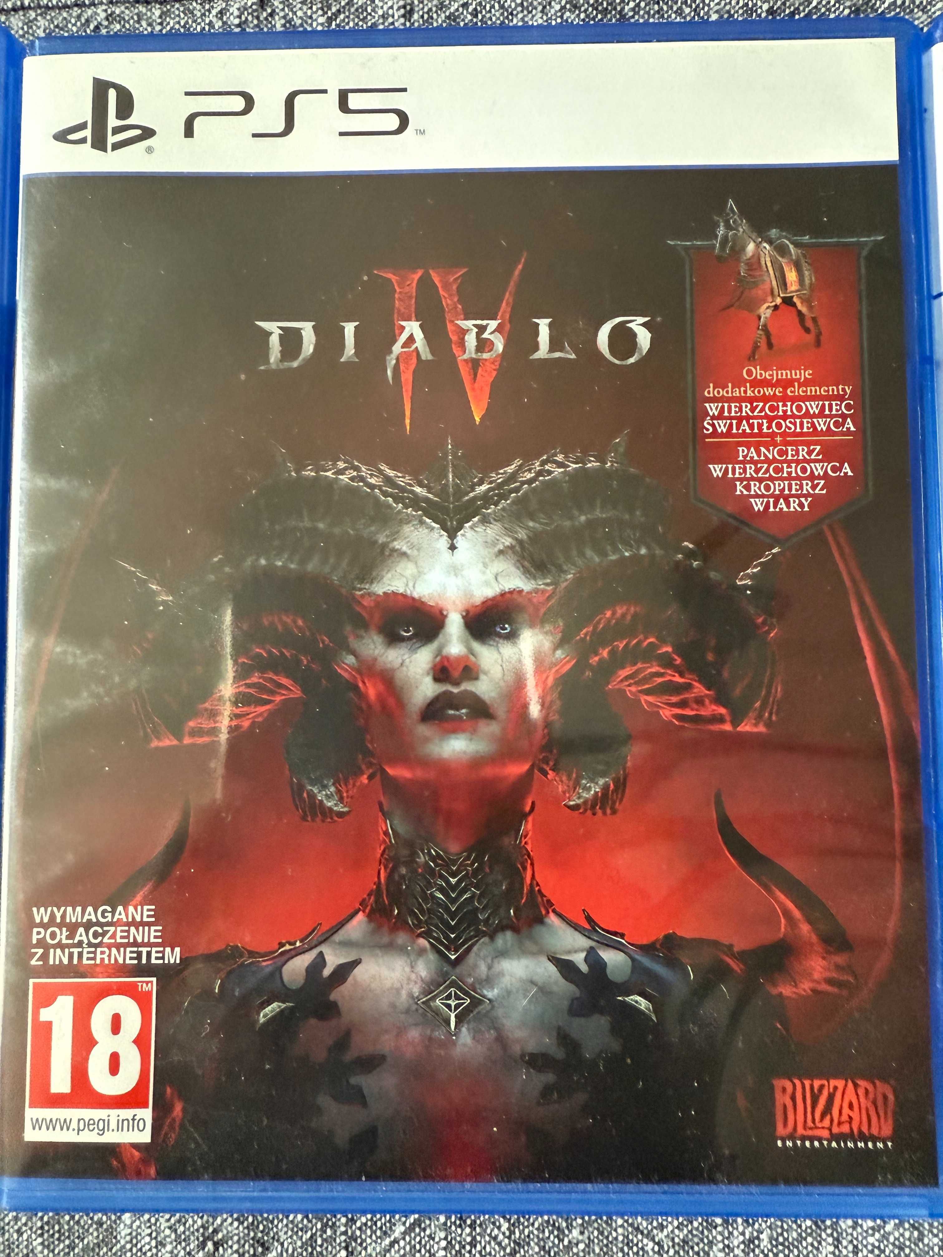 PlayStation 5 z napędem Blu‑ray + 2 pady DualSense + 5 gier