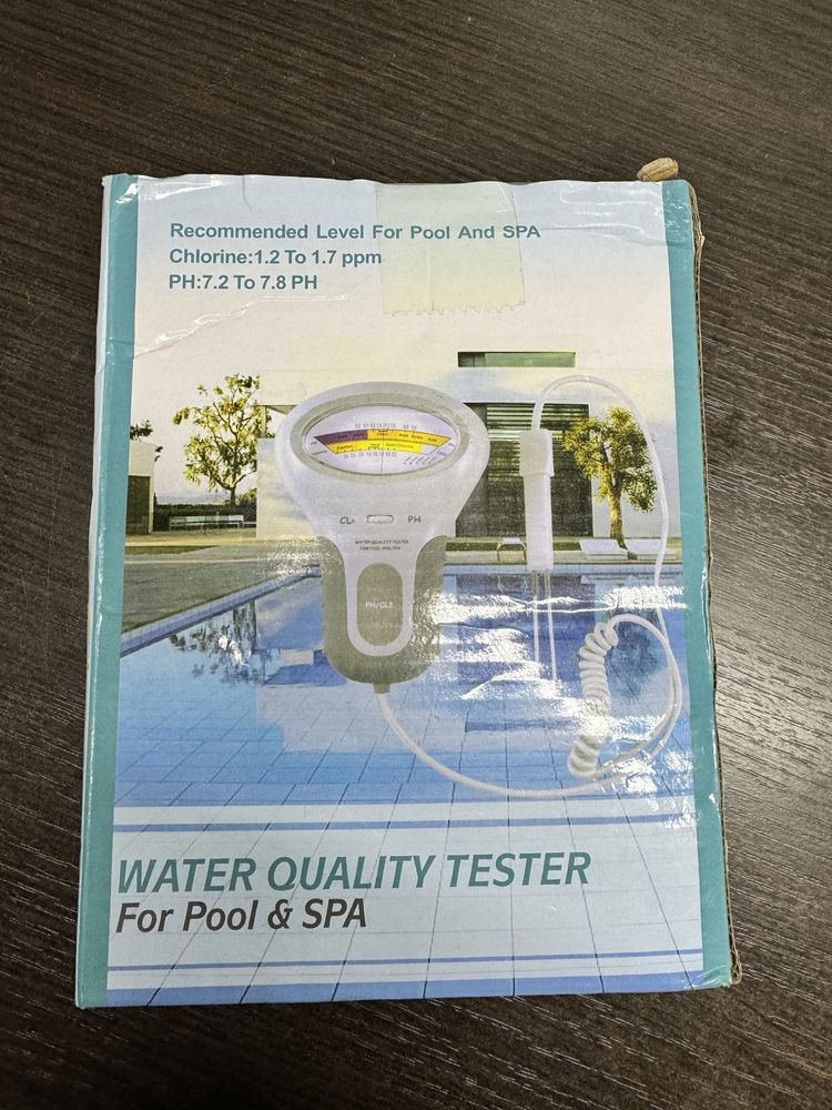 Tester wody basenowy, nie uzywany.