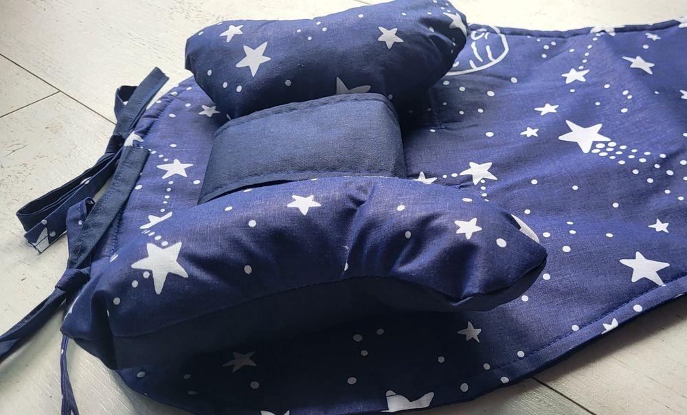 Wkładka do spacerówki. Komplet bawełniany