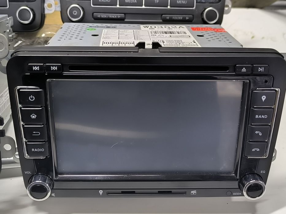 Radio VW Caddy Touran Golf VI Leon II Altea + Android