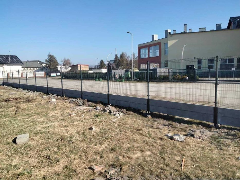 Ogrodzenie panelowe Panele ogrodzeniowe 3D Słupki Podmurówka PRODUCENT