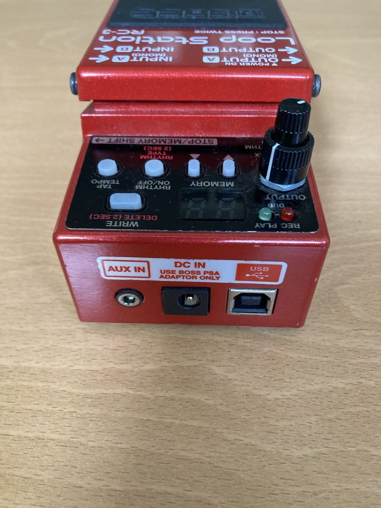 Pedal loop - Boss RC3 (com caixa original)