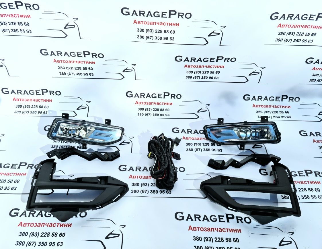 Противотуманки ПТФ Nissan Rogue T32 2017 2018 2019+ Led противотуманні