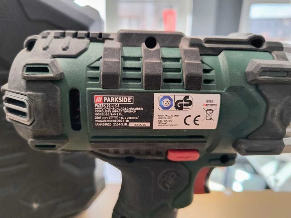 Klucz udarowy akumulatorowy PARKSIDE PASSK 20-Li C3 20V 1/2''