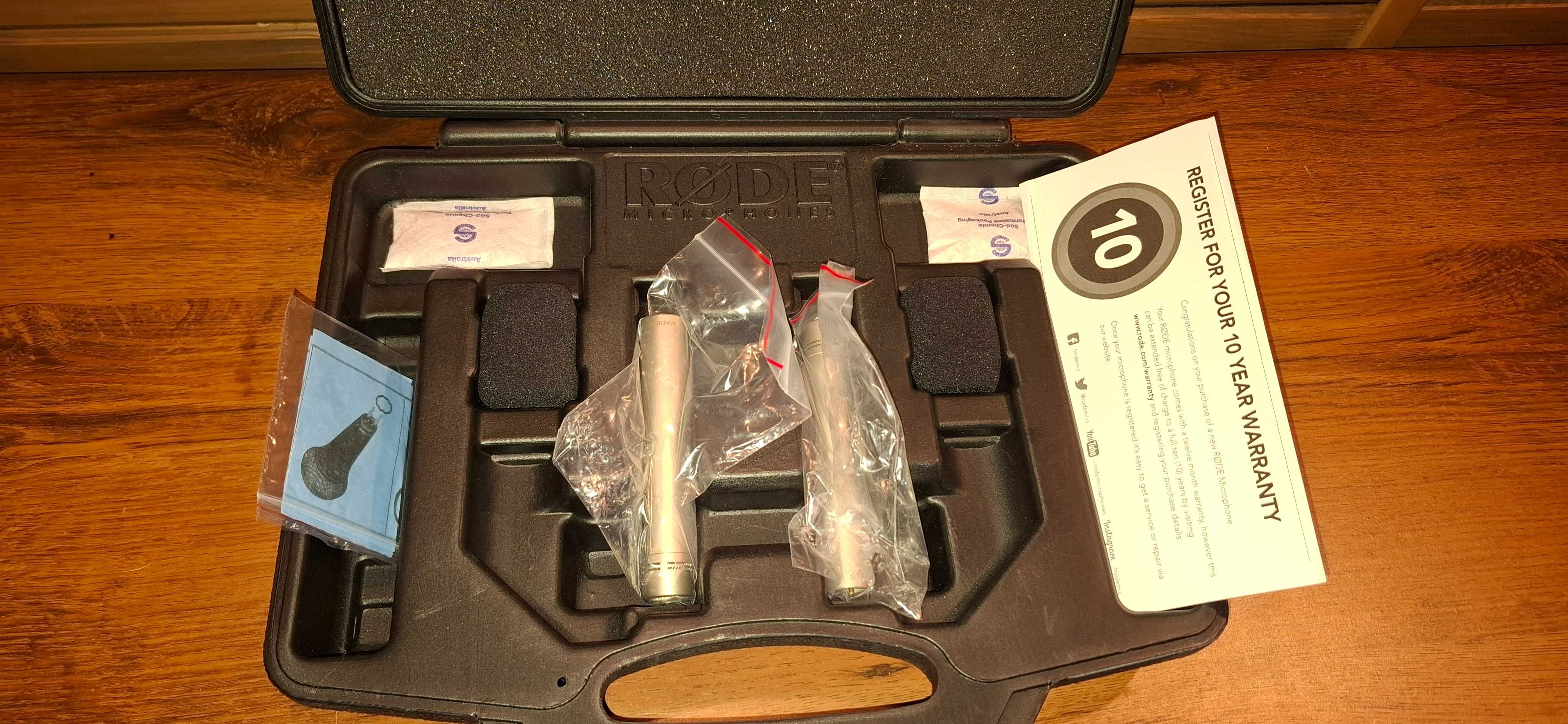 Zestaw 2x Mikrofon RODE NT5 + Akcesoria