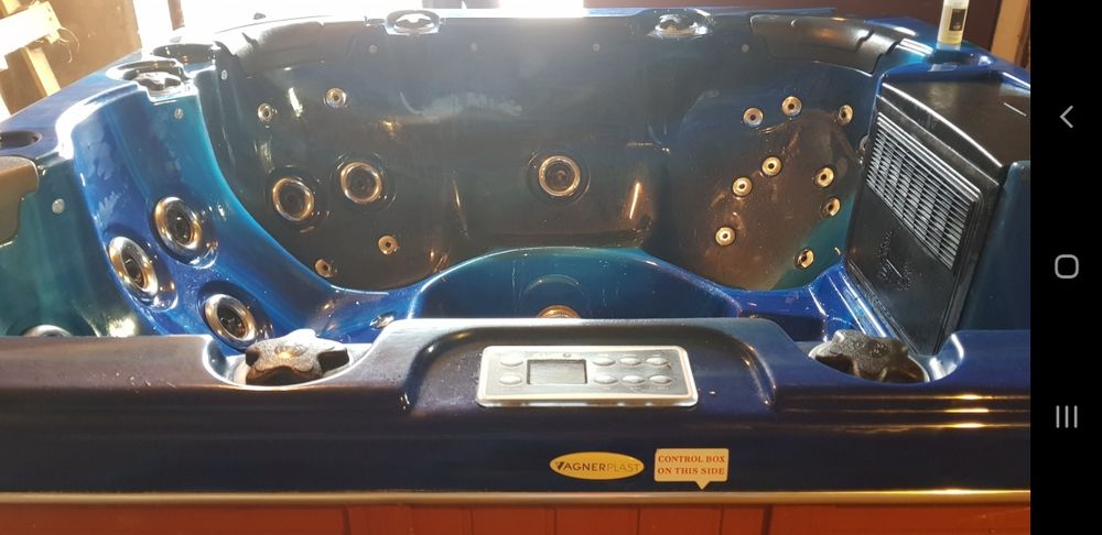 Спа бассейн Джакузи VAGNERPLAST Practico VP4751B SPA + КРЫШКА! СРОЧНО