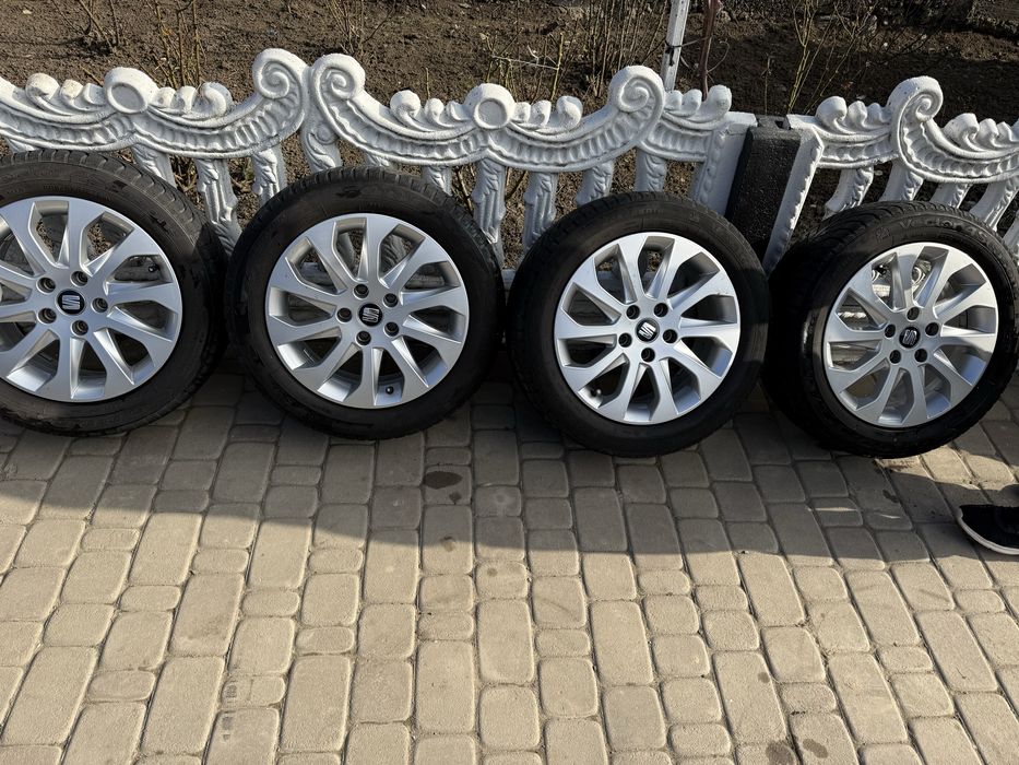 Диски з ризиною. Seat. 205/55 R 16.