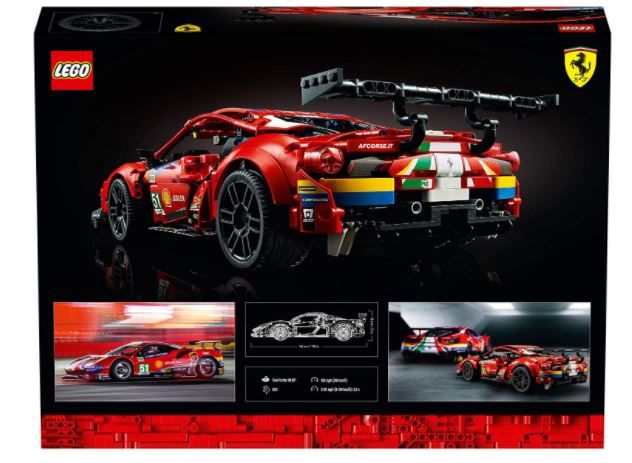 Lego Technic 42125 Ferrari 488 GTE AF Corse #51