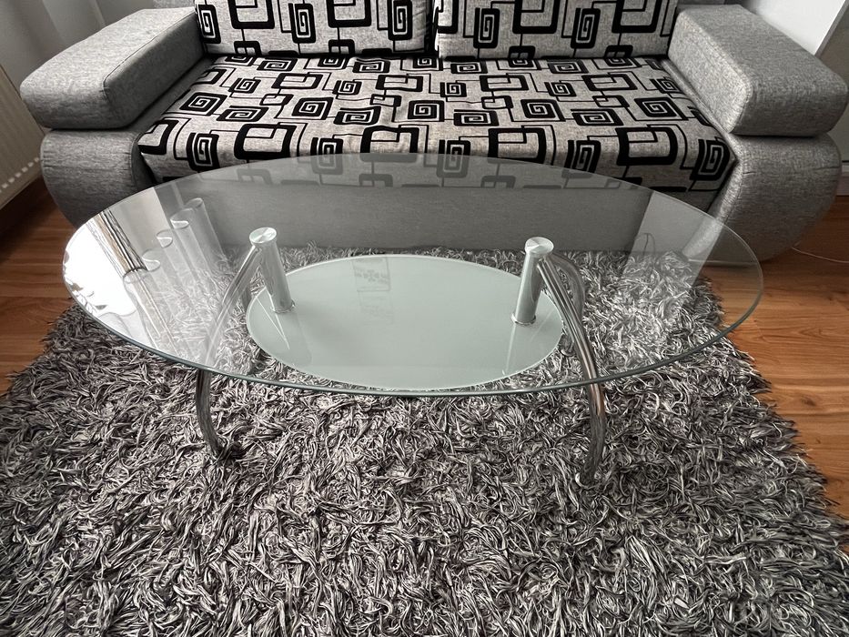 Stolik kawowy szklany