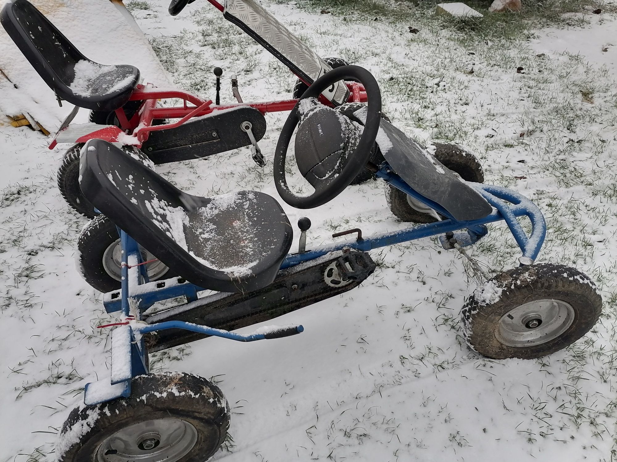 Rower czterokołowiec berg quad na pedały gokart ketler