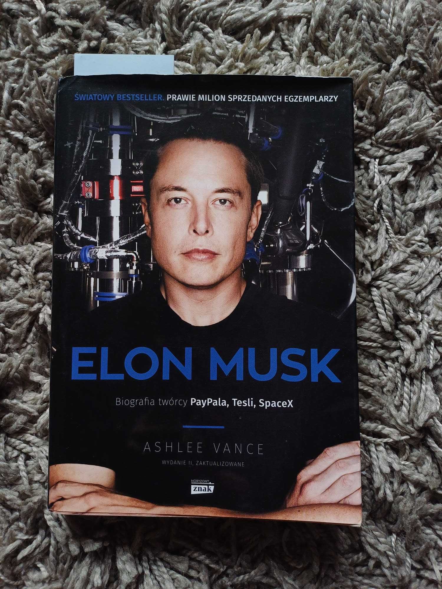 Książka Elon Musk. Biografia twórcy PayPala, Tesli i SpaceX *BDB stan*