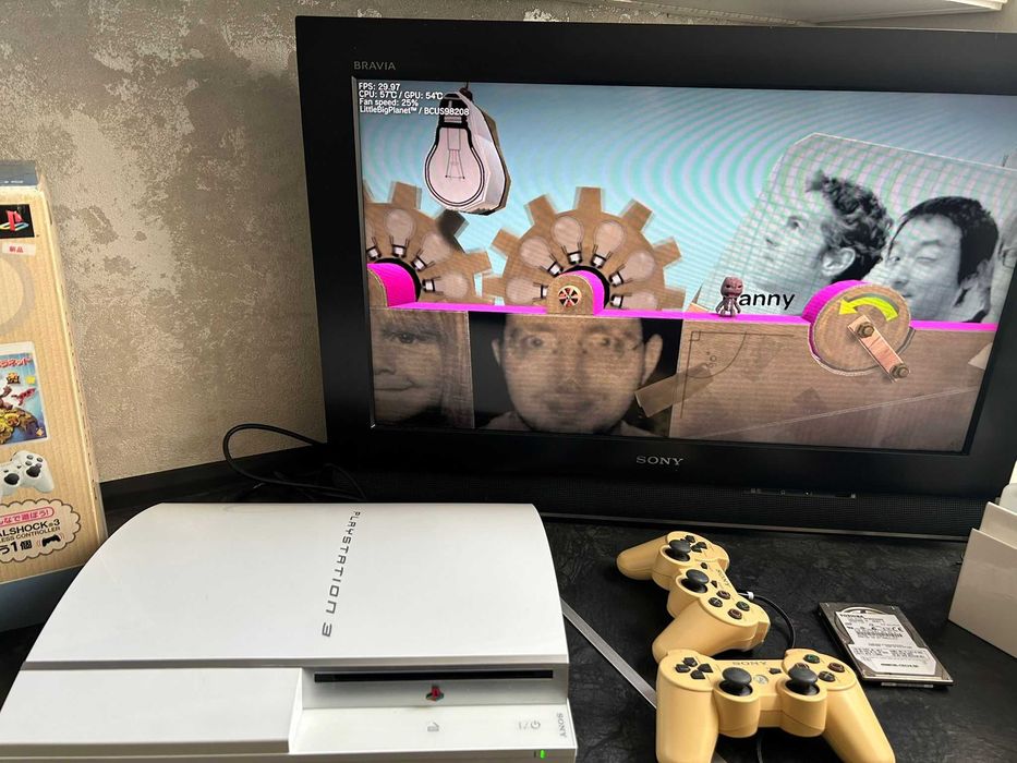 Konsola PS3 CECHL00 CW 500GB,2xpad,po SPA (Little Big Planet Edition)