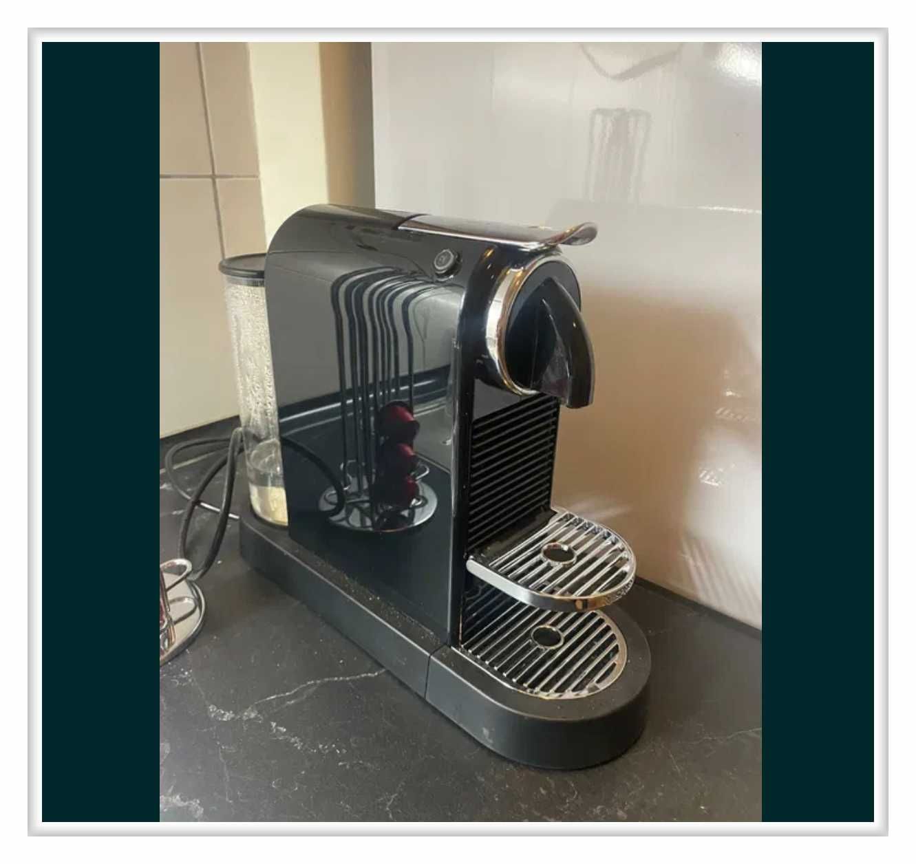 Máquina de café Nespresso CitiZ Black