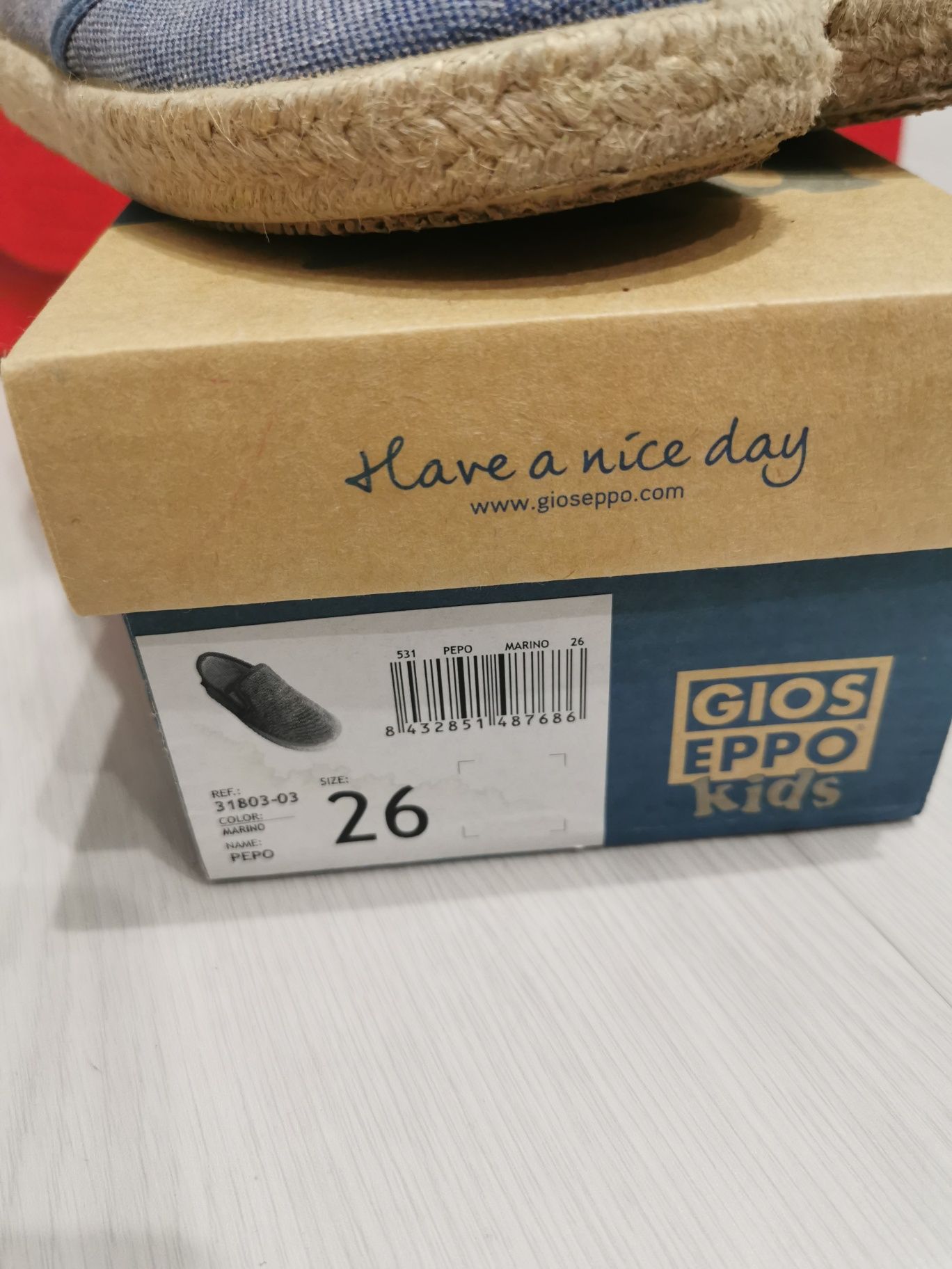 Espadryle Gioseppo 25