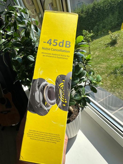 Słuchawki bezprzewodowe nauszne Baseus Bowie 30 Max czarne TOMI-TECH