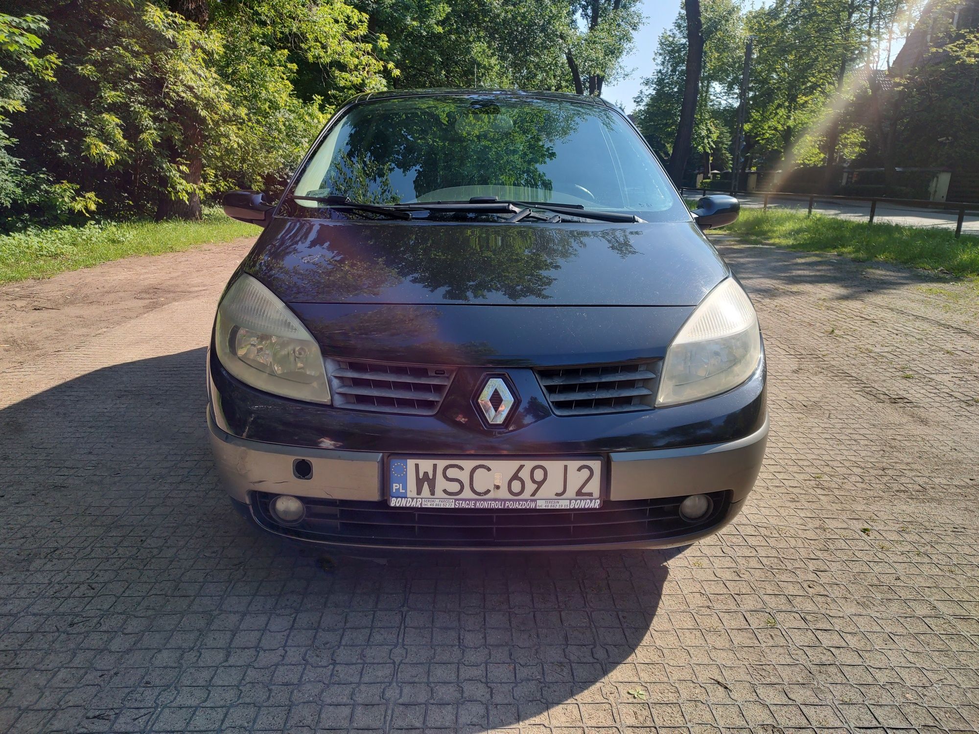 Renault Scenic 2.0 + LPG, stan BDB, szklany dach, klima
