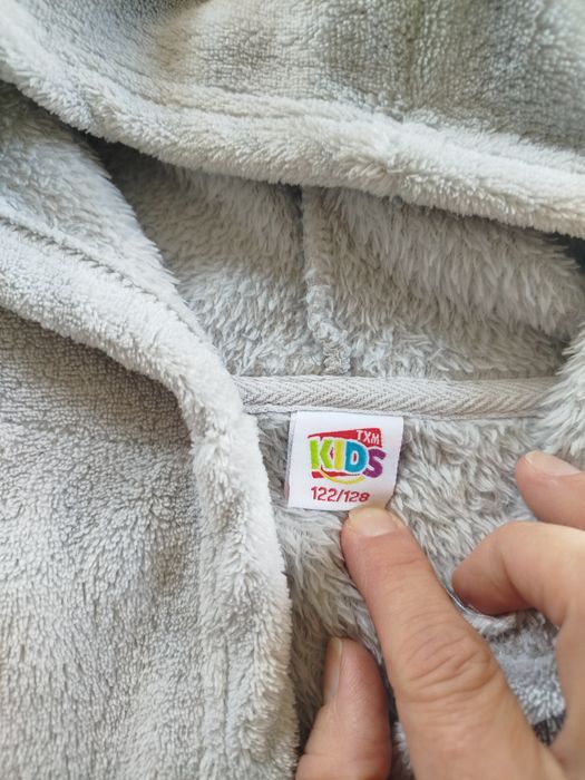 Szlafroczek miś rozmiar 122