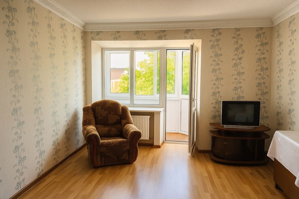 Квартира 2 кімнати, індивід.опал. 42 кв. Центр, район 6 школи Прилуки