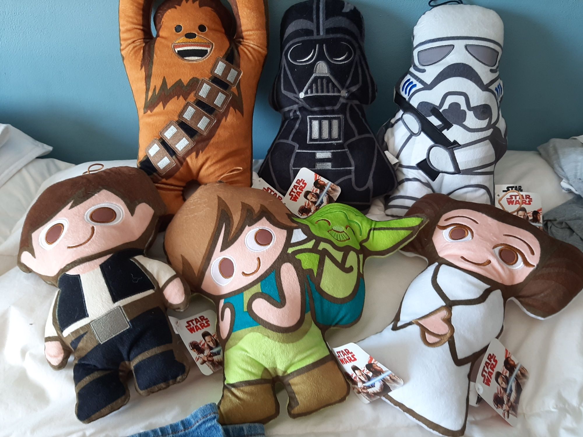 Colecção peluches Star Wars Continente Envio ctt incluído