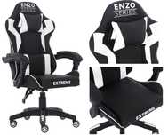 Extreme ENZO White Fotel Gamingowy dla Gracza