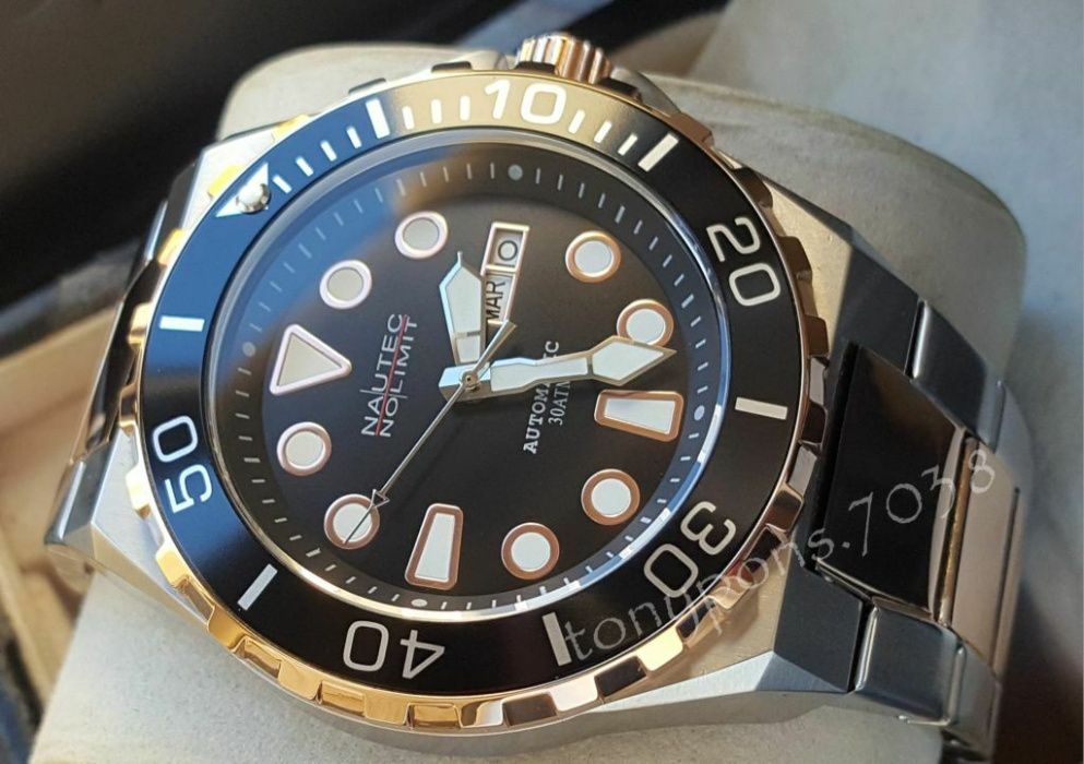 nautec no limit oceanrift cal.seiko nh36 (relógio automático)