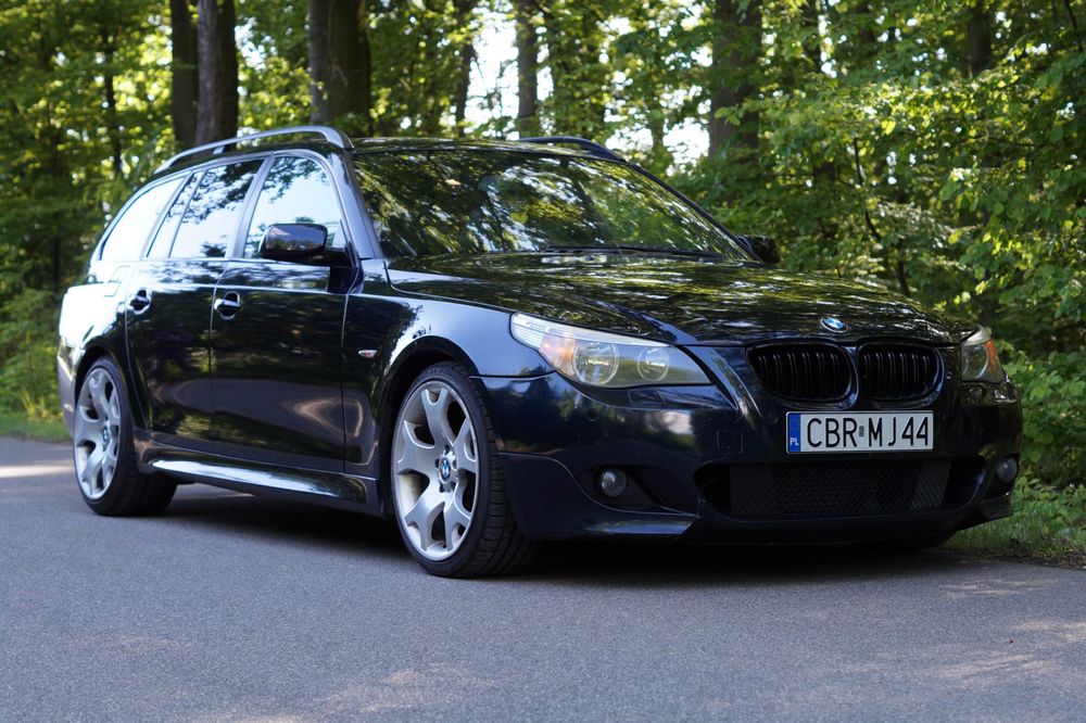 Bmw e61 535d żeliwo panorama downpipe
