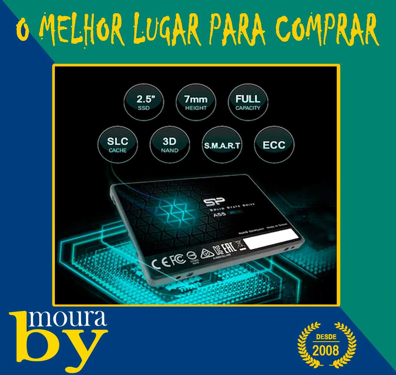 Disco SSD 512GB SATA Silicon Power SSD 512 GB 3D NAND