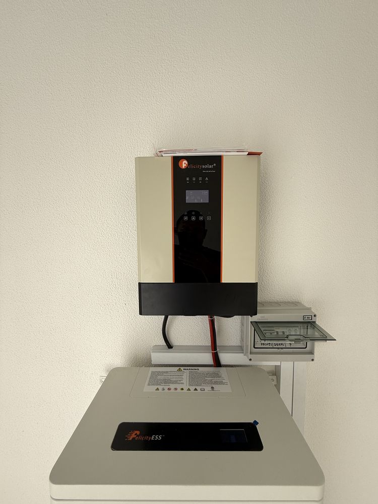 Energia solar isolada da rede off grid