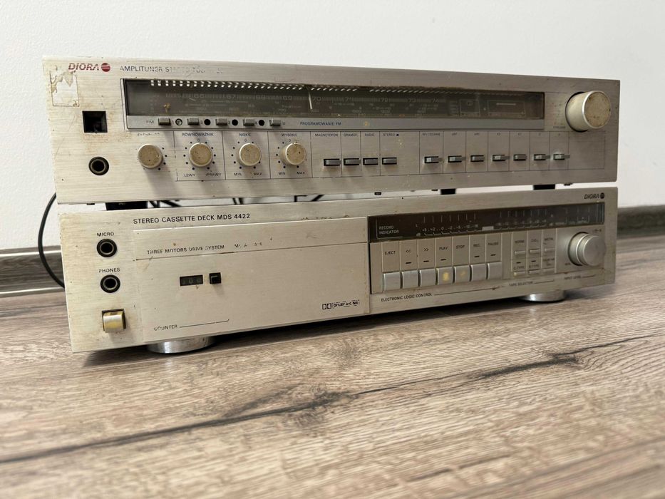 Diora Unitra 4422 Stereo Amplituner Cassette Deck Diora MDS 4422