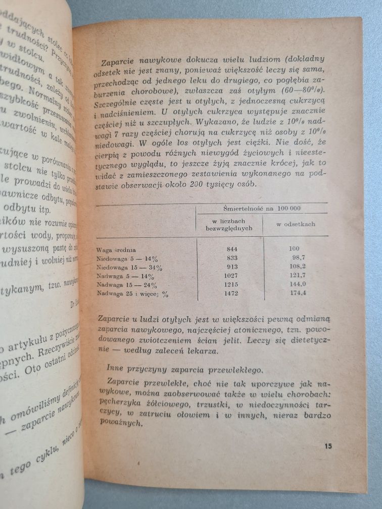 Przewlekłe zaparcia i biegunki u dorosłych - Dr med. Henryk Bomski