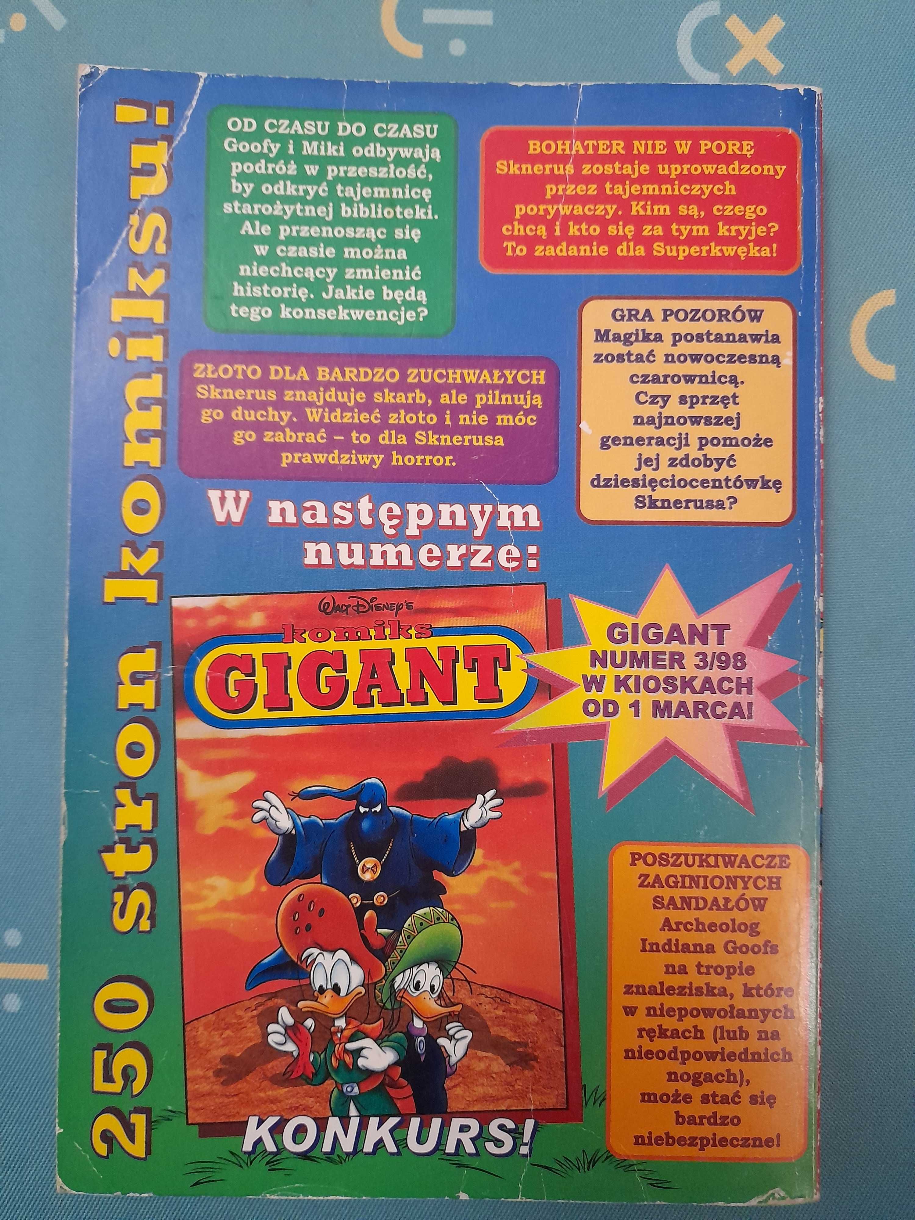komiks GIGANT - 2/98 - Indiana Dżems