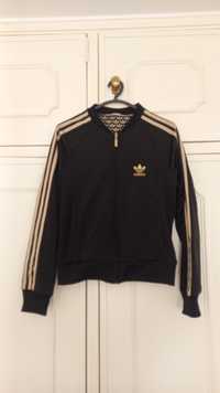 Casaco adidas preto/dourado