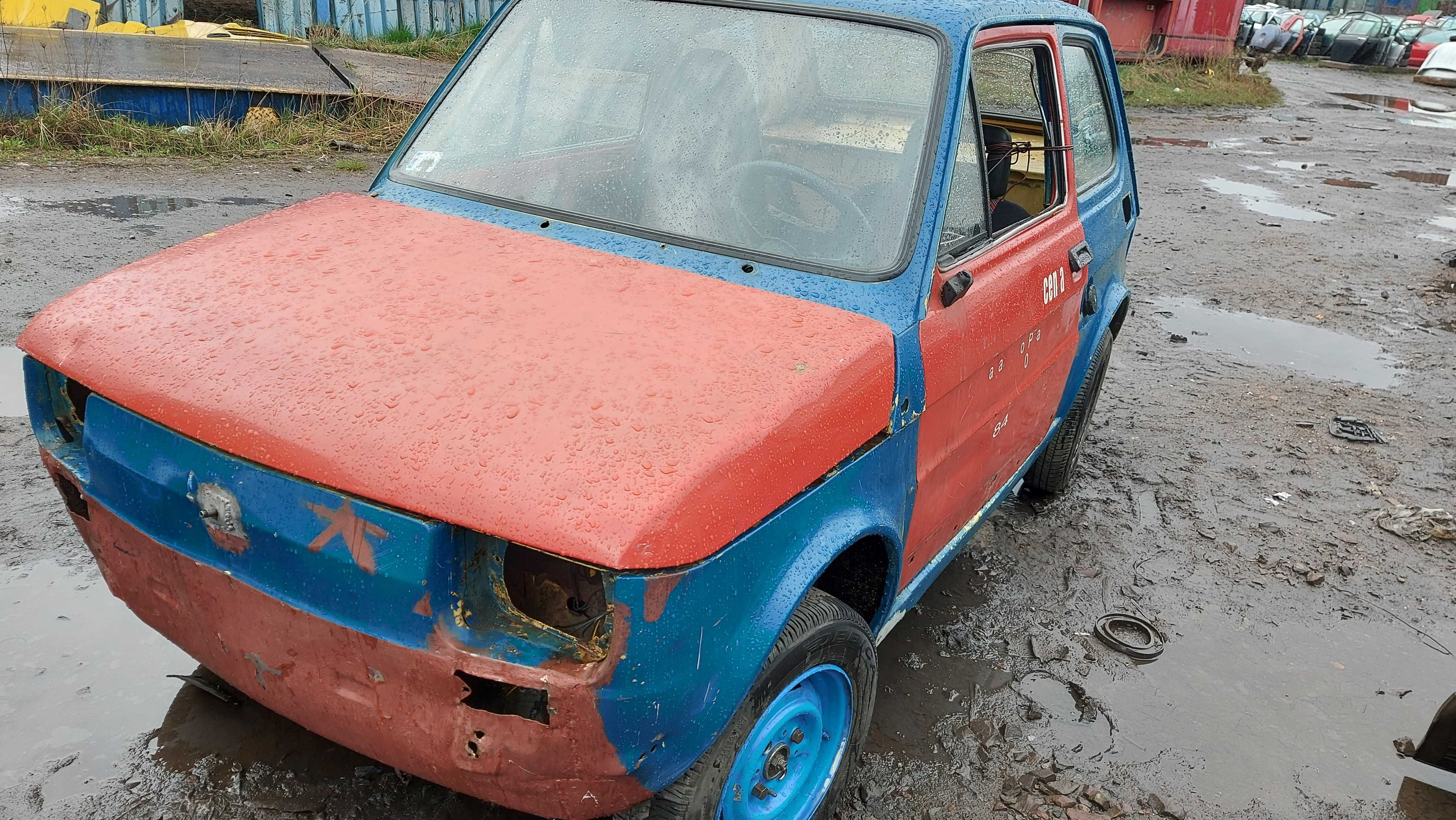 Fiat 126P Maluch fotel lewy prawy FV części/dostawa