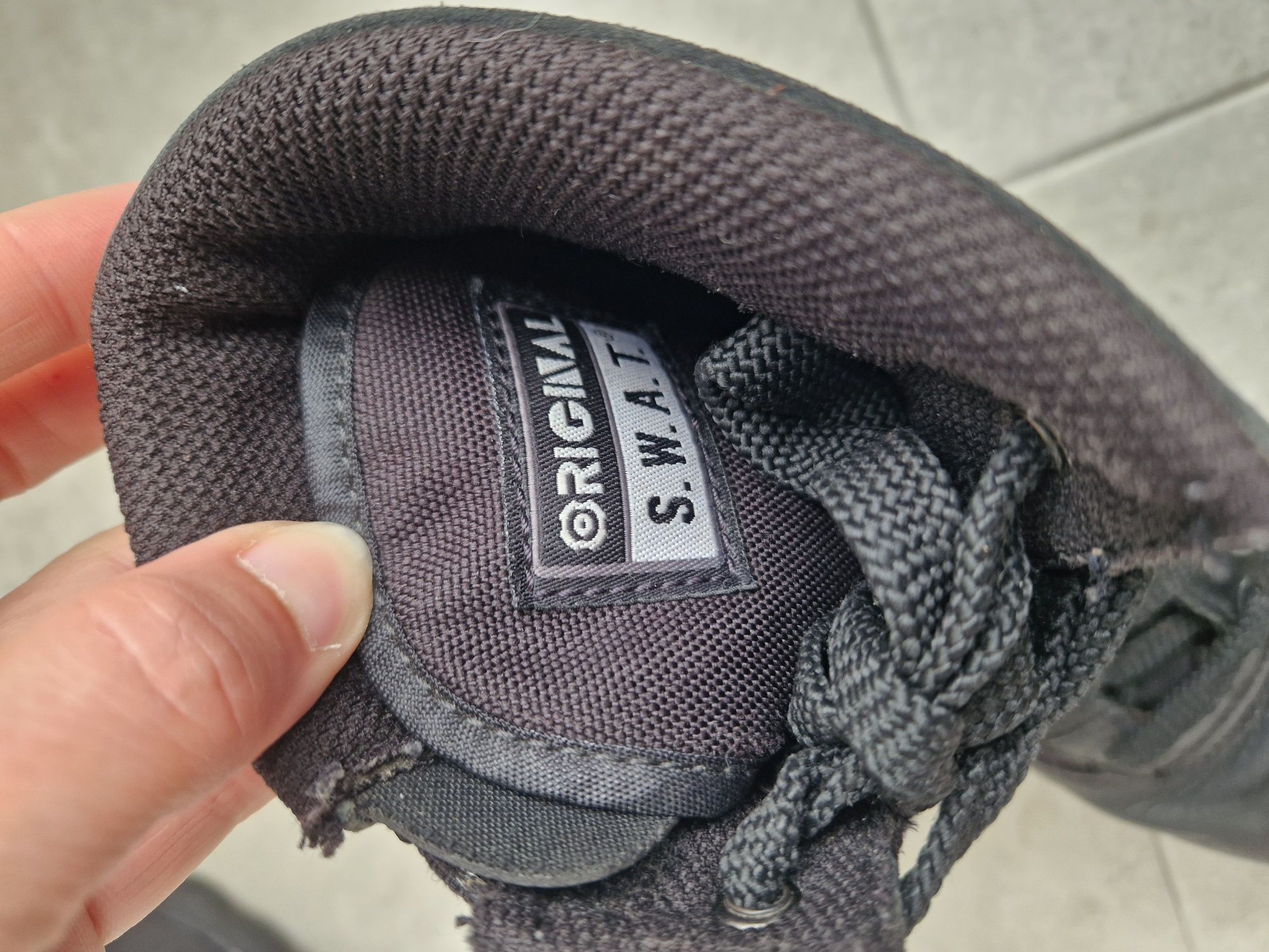 Botas SWAT usadas
