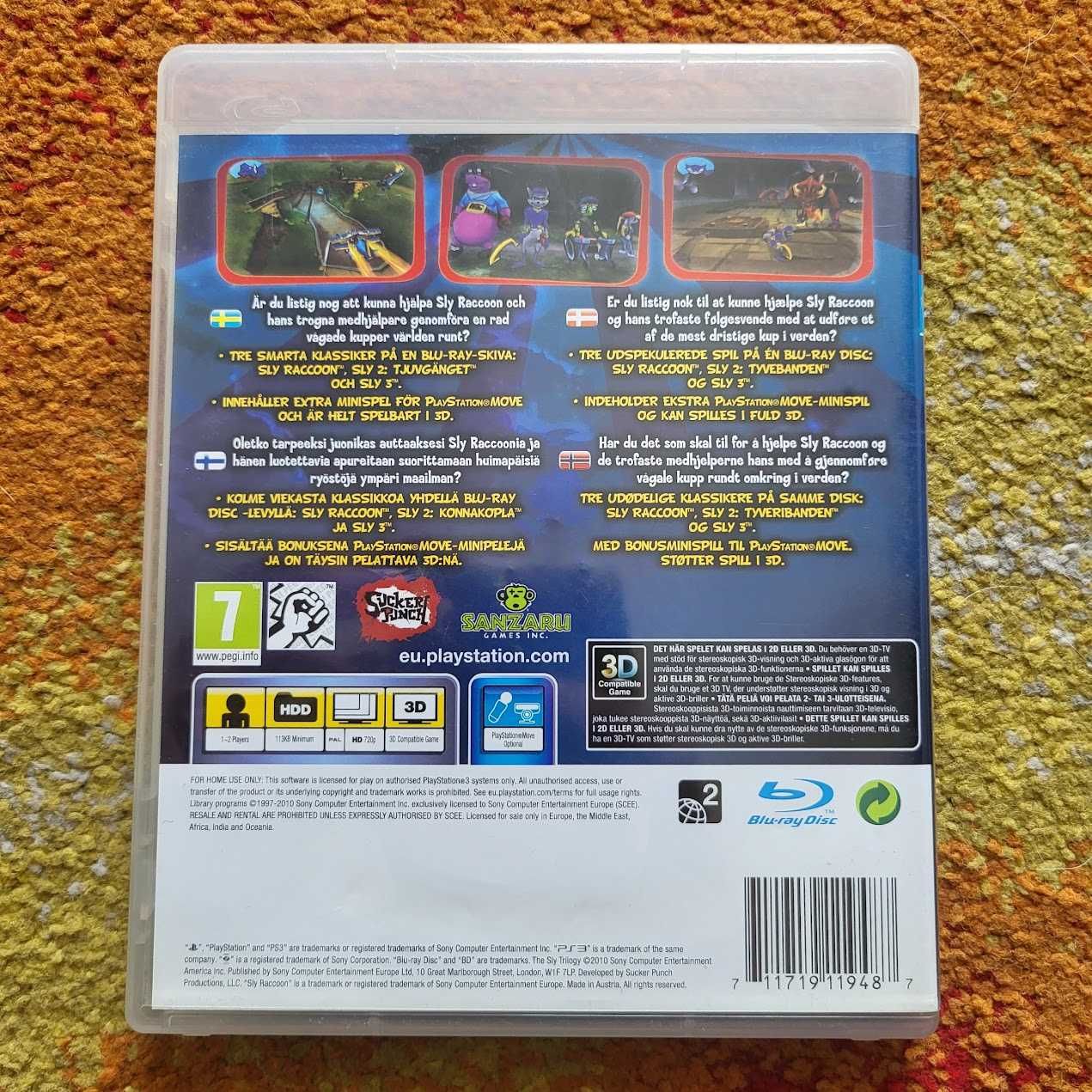 The Sly Trilogy PS3 Playstation 3, Skup/Sprzedaż